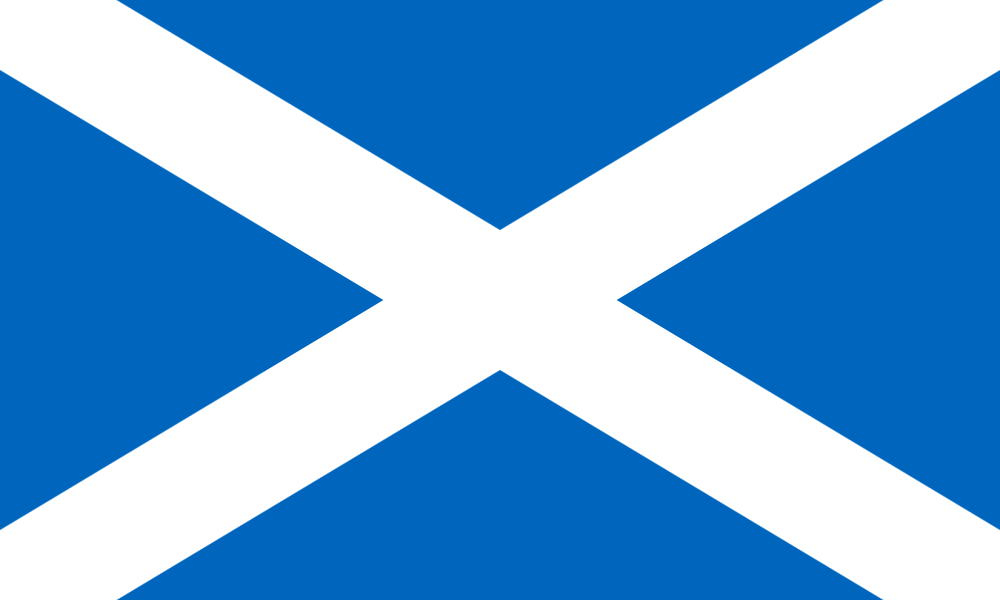 Saltire cross example